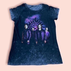 Supernatural Purple Galaxy T-Shirt